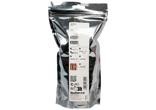 Packaging: "Chevilles à expansion SX Plus 8 x 40 Big Pack"
