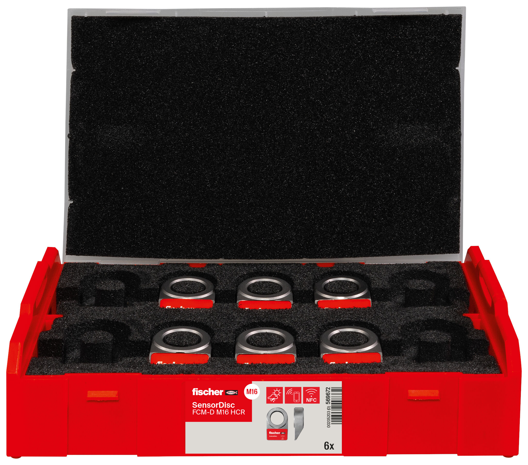 Product Picture: "fischer SensorDisc FCM-D M16 HCR 6P highly corrosion-resistant steel"