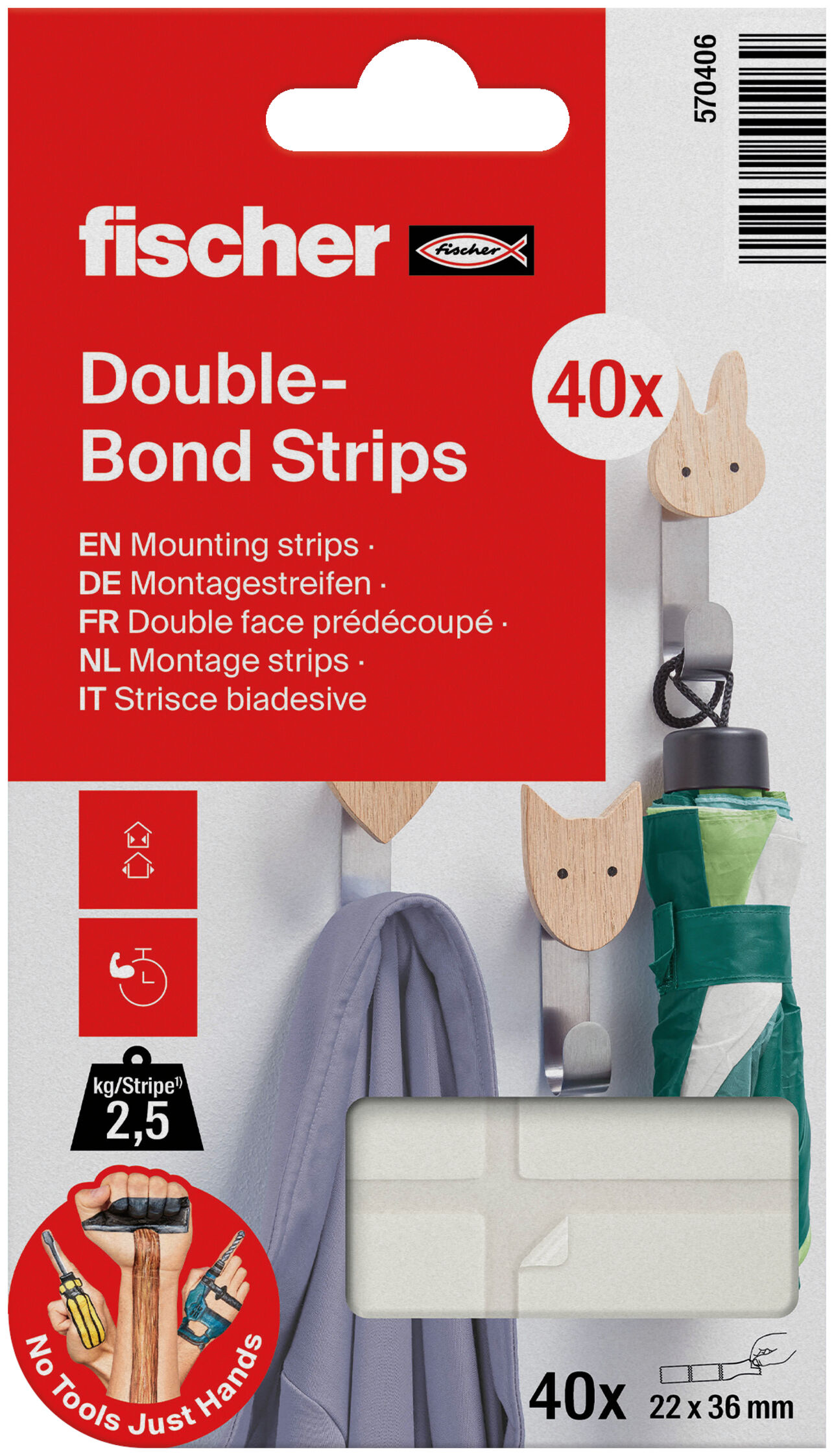 Confezione: "DoubleBond Strips Multipack"