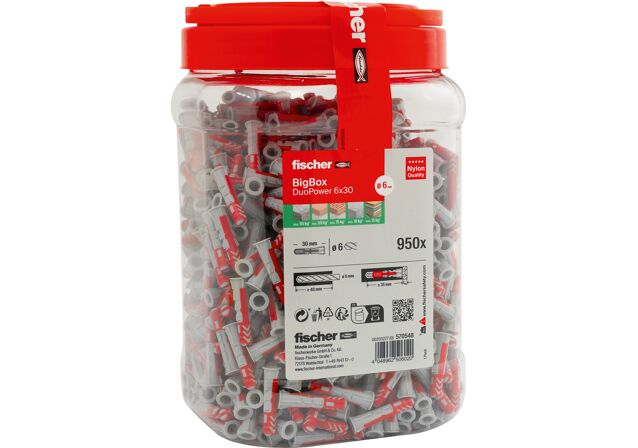Produktbild: "fischer DuoPower 6 x 30"