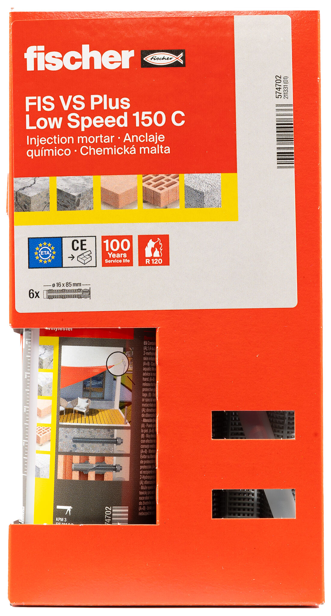 Packaging: "fischer Injection mortar FIS VS Plus 150 C Set"