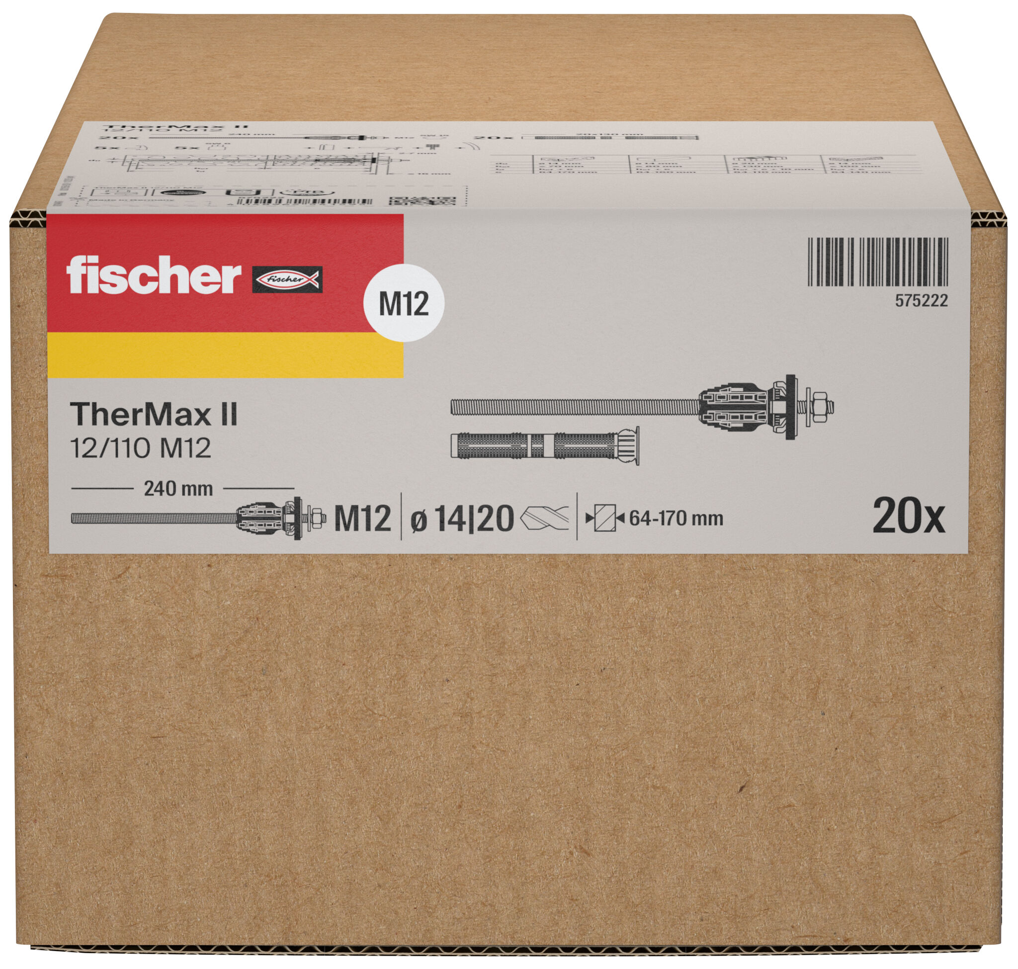 Confezione: "TherMax II 12/110 M12"