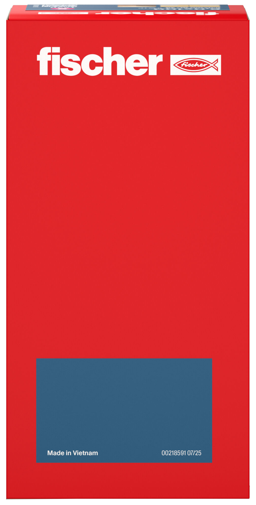 Packaging: "fischer chipboard screw PowerFast FPF II CTP 6.0 x 120 BC 30, countersunk head, TX drive, part thread, blue passivated"