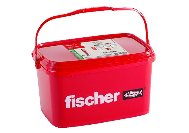 Verpackung: "fischer DuoPower 5x25 Eimer"