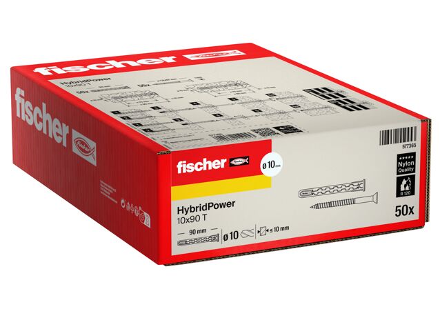 Packaging: "fischer HybridPower 10x90 T"