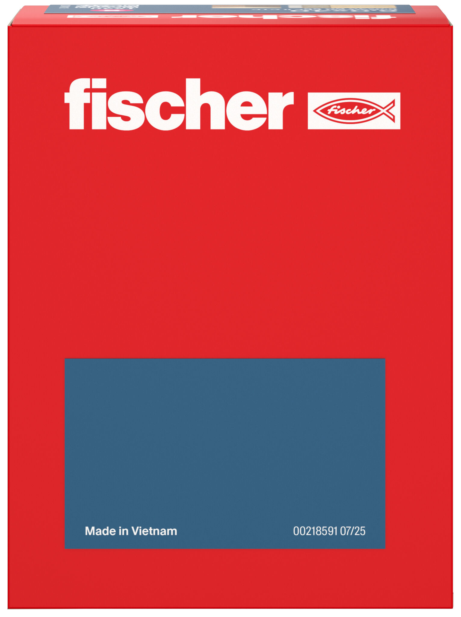Packaging: "fischer chipboard screw PowerFast FPF II CZF 4.0 x 45 BC 110, countersunk head, cross drive PZ, full thread, blue passivated"