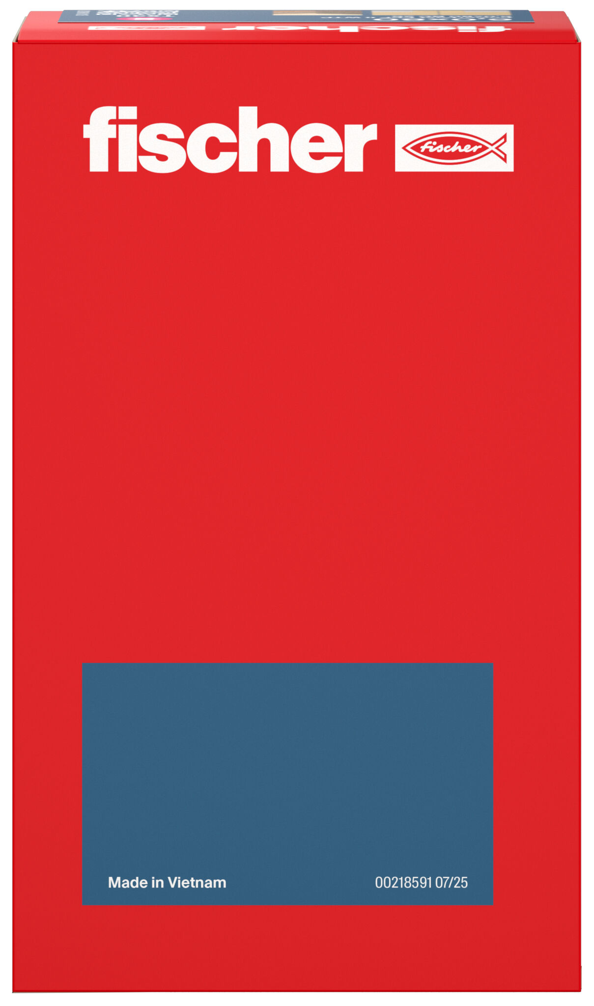 Packaging: "fischer chipboard screw PowerFast FPF II CZP 4.0 x 70 BC 55, countersunk head, cross drive PH, part thread, blue passivated"