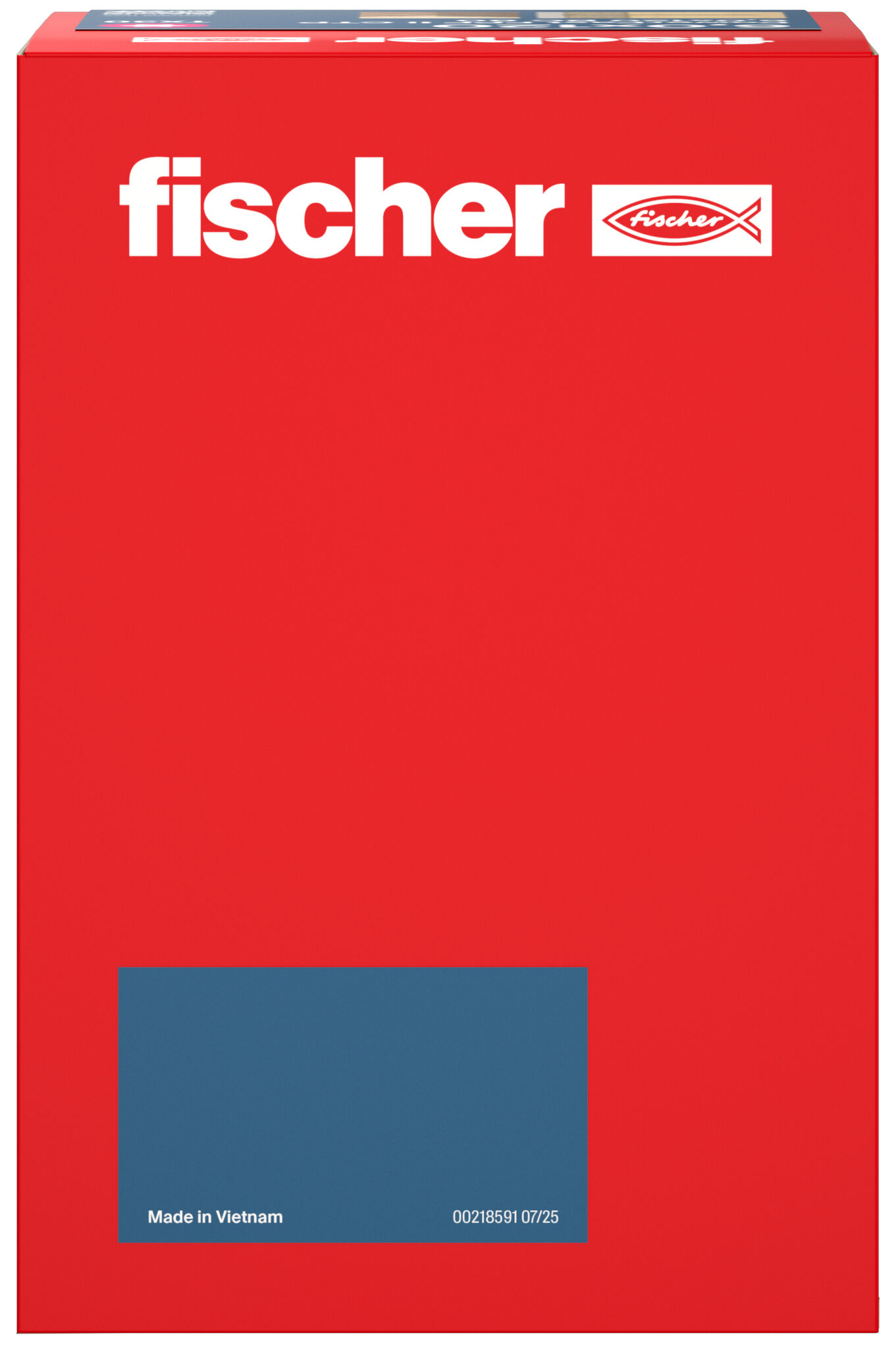 Packaging: "fischer chipboard screw PowerFast FPF II CTP 6.0 x 70 BC 150, countersunk head, TX drive, part thread, blue passivated"