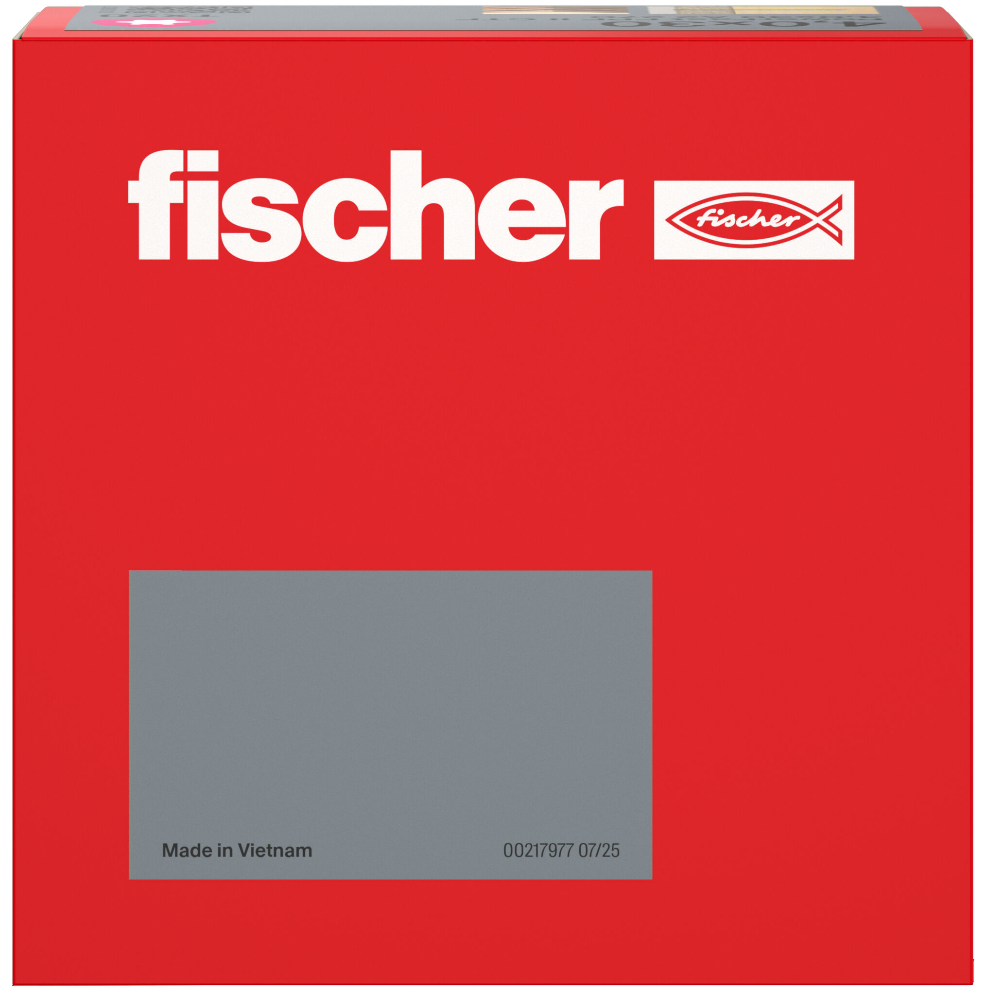 Packaging: "Parafuso para aglomerado fischer PowerFast FPF II CTF 4,0 x 30 A2 270, cabeça escareada, encaixe TX, rosca completa, aço inoxidável A2"
