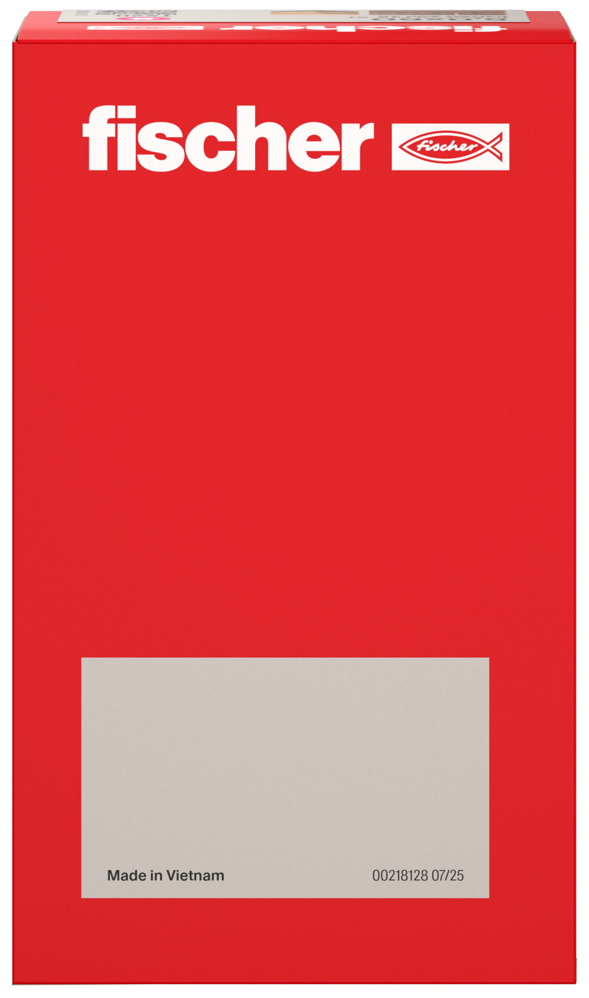 Packaging: "fischer chipboard screw FPF-ST 5.5 x 60 A2P 55, countersunk head, TX drive, part thread, stainless steel A2"