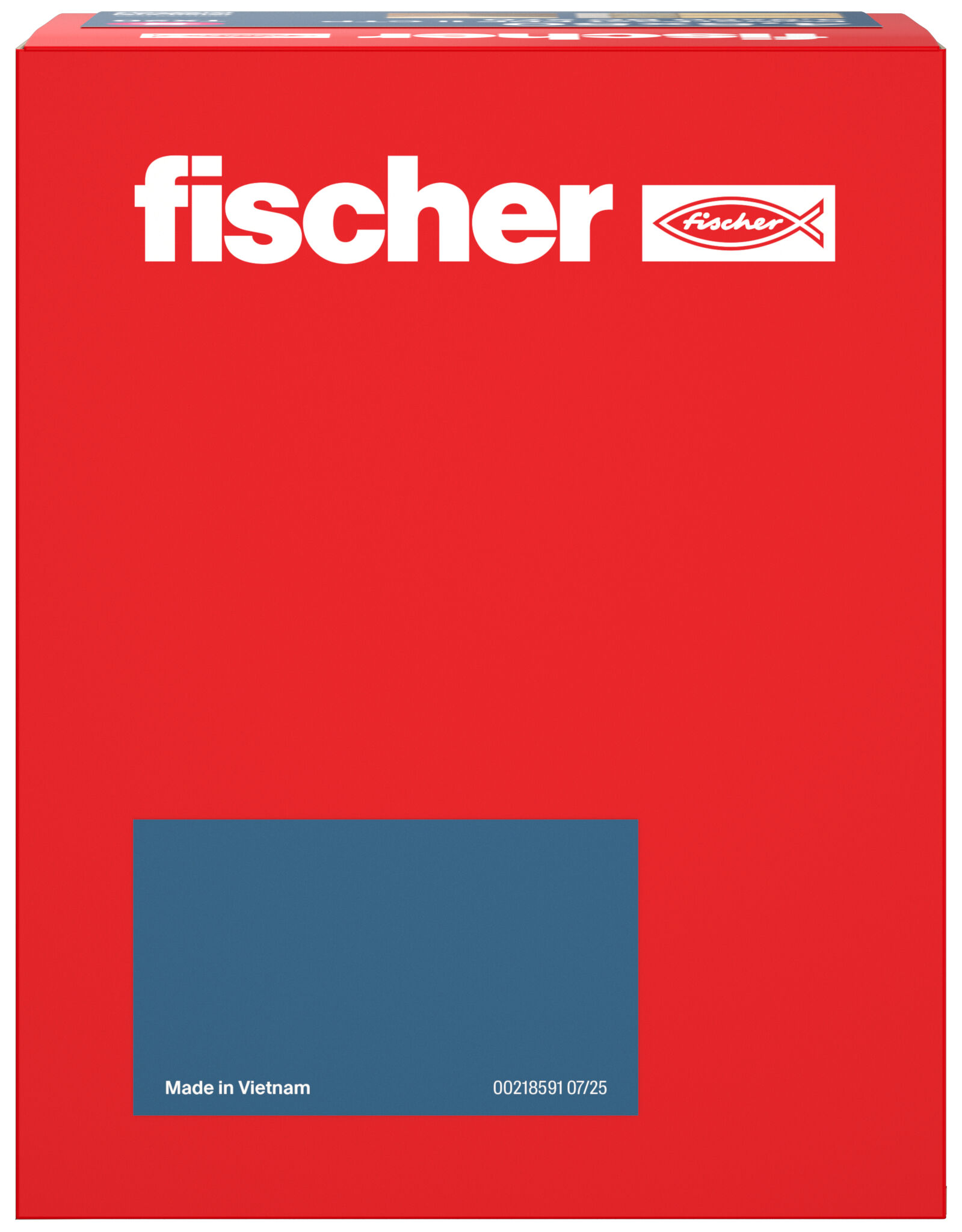 Packaging: "fischer wood construction screw PowerFast FPF II WTP 8.0 x 100 BC 22, flange head, TX drive, part thread, blue zinc plated"