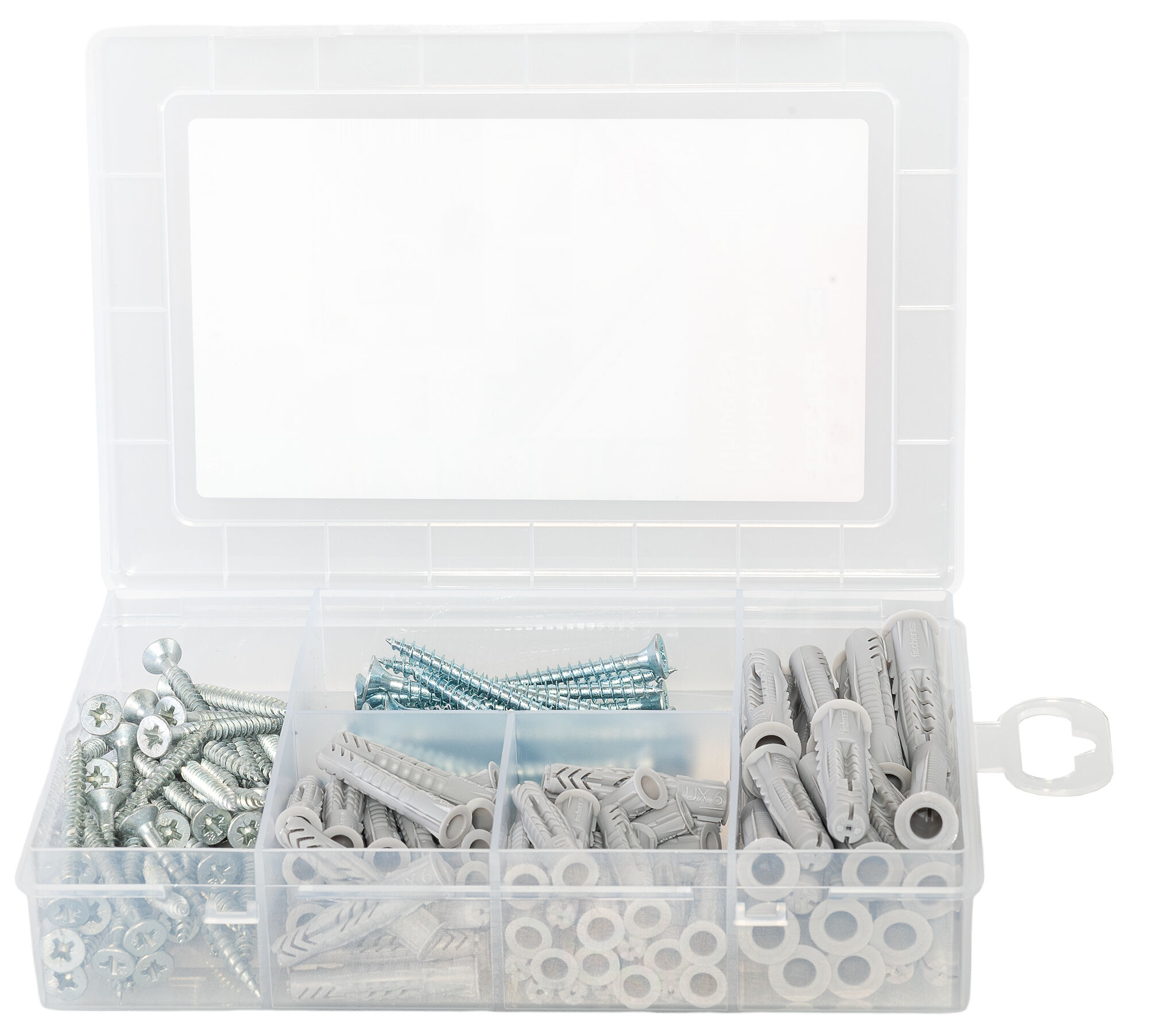 Produktbild: "fischer Meister-Box Universal + Schrauben (150 Teile)"