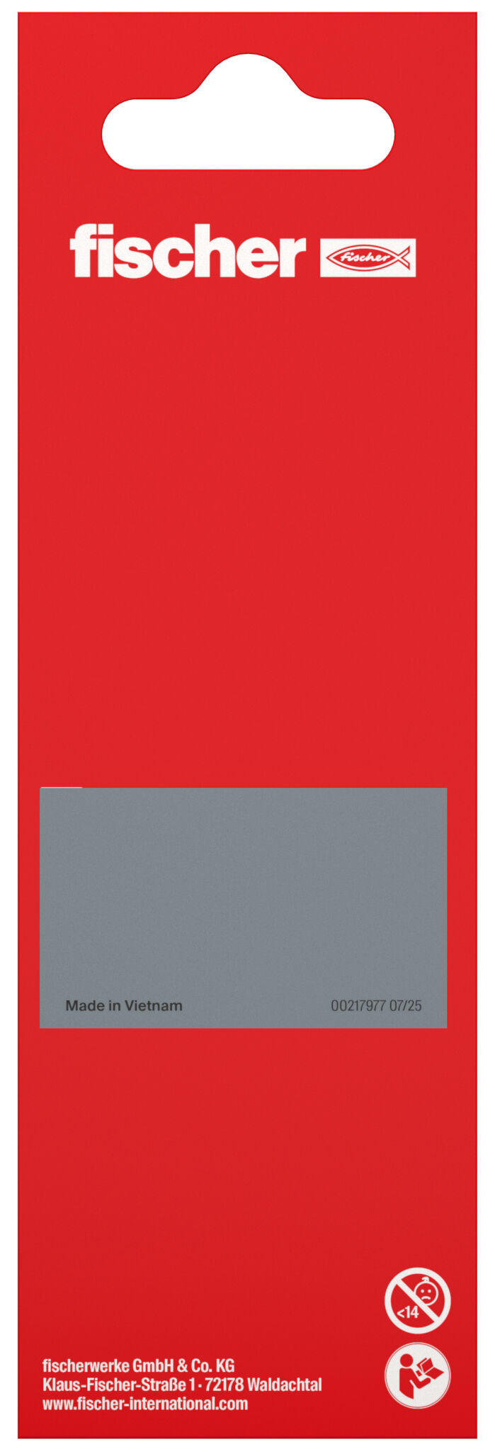 Packaging: "fischer chipboard screw PowerFast FPF II CTP 6.0 x 80 A2 12, countersunk head, TX drive, part thread, stainless steel A2"