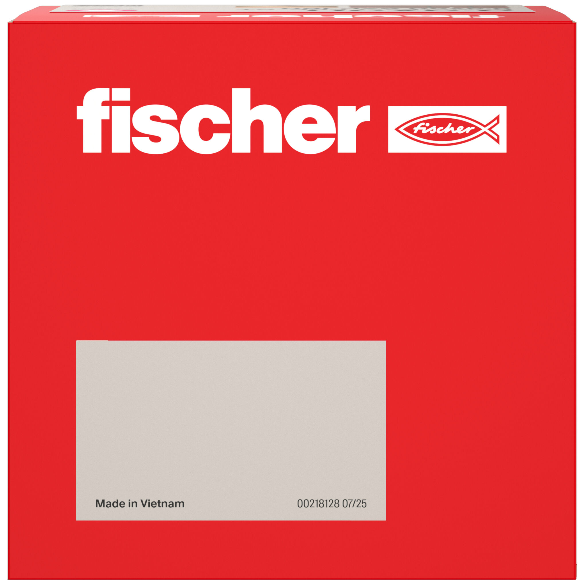 Packaging: "fischer terrace screw FTS-ST 5.0 x 50 160, countersunk head, TX drive rive, part thread, stainless steel A2"