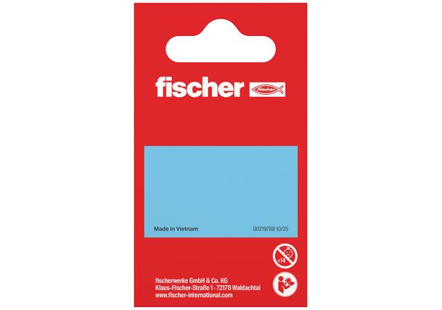 Verpackung: "fischer Spanplattenschraube PowerFast FPF II CTP 4,0 x 60 BLC 35, Senkkopf, Innenstern TX, Teilgewinde, schwarz verzinkt"