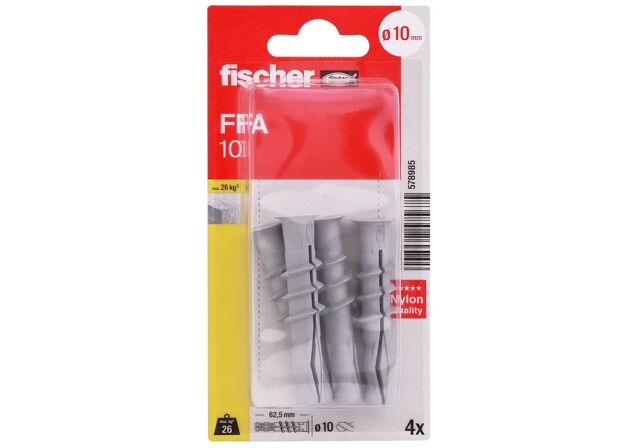 Packaging: "Βύσμα πορομπετόν fischer FFA 10"