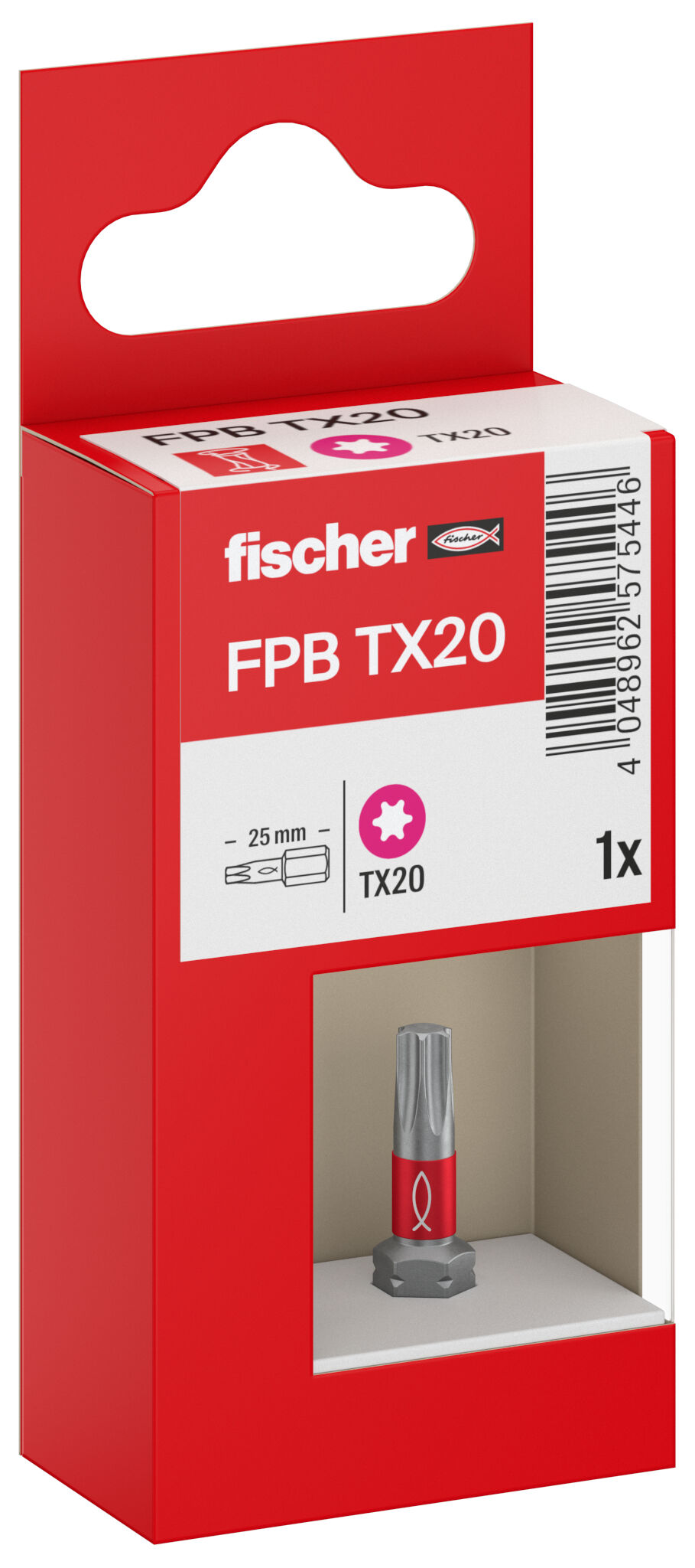 Packaging: "fischer ProfiBit FPB TX20"