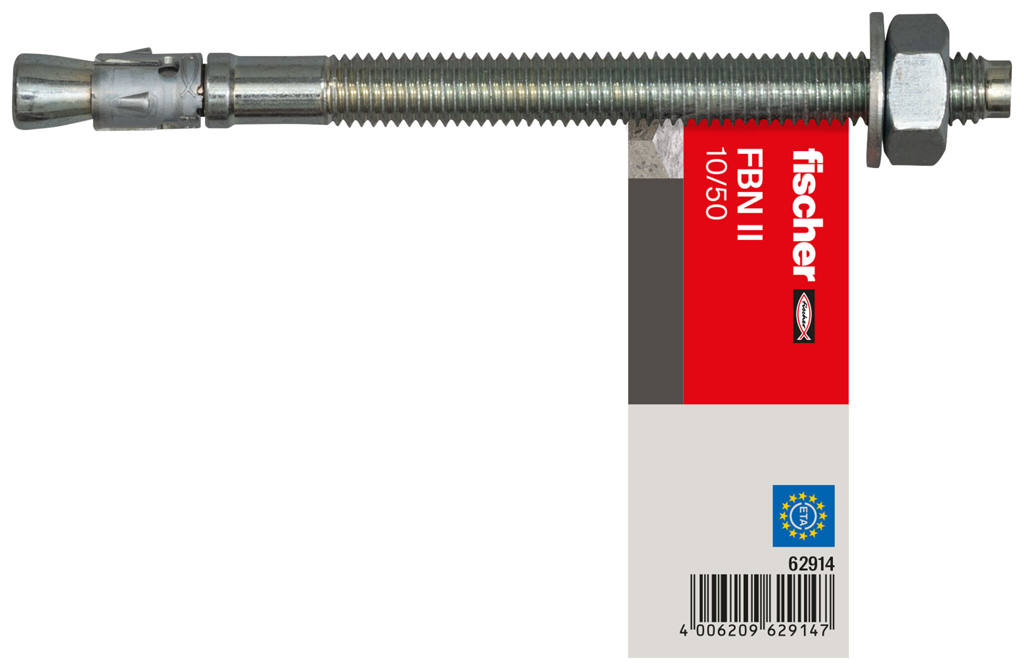 Packaging: "fischer bolt anchor FBN II 10/50 E item pricing"