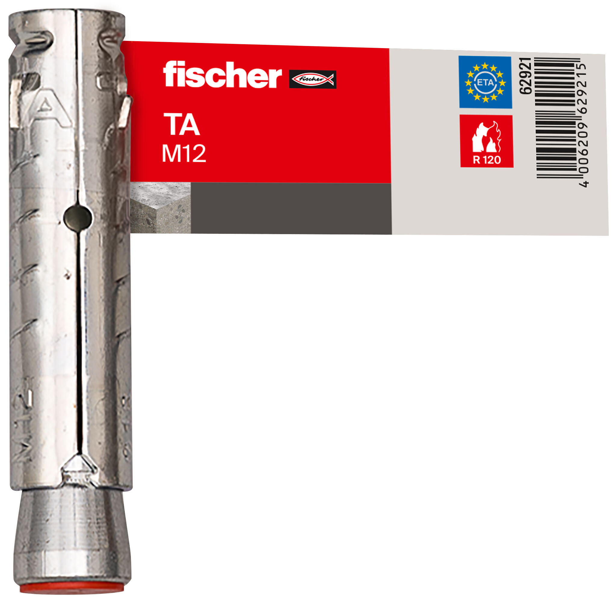 Packaging: "fischer Heavy-duty anchor TA M12 E item pricing"