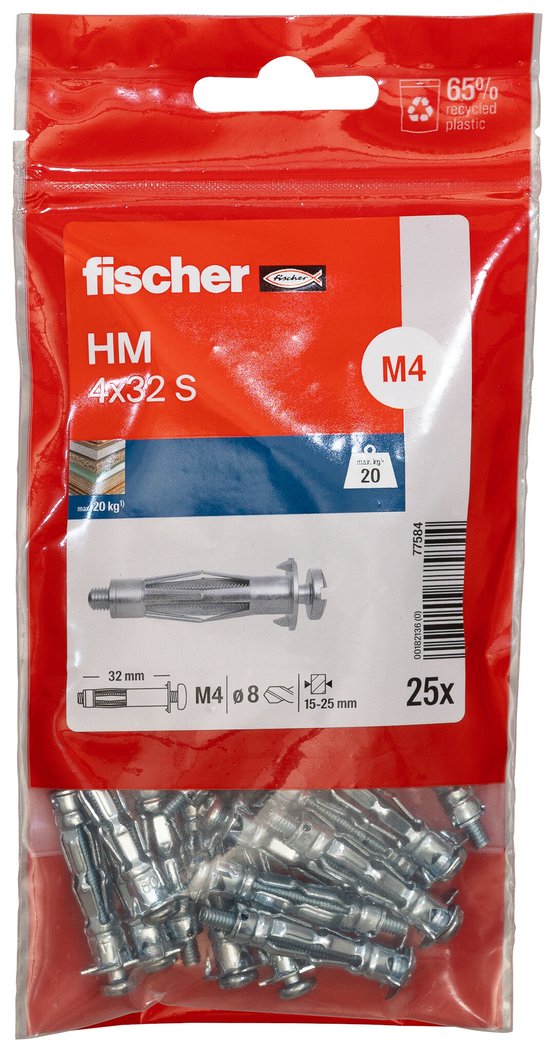 Packaging: "HM-S 4X32 /25B"