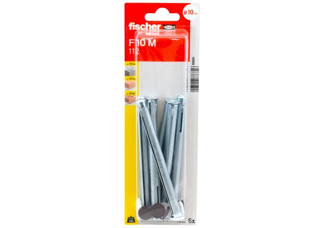 Verpackung: "fischer Fensterrahmendübel F 10 M 112"