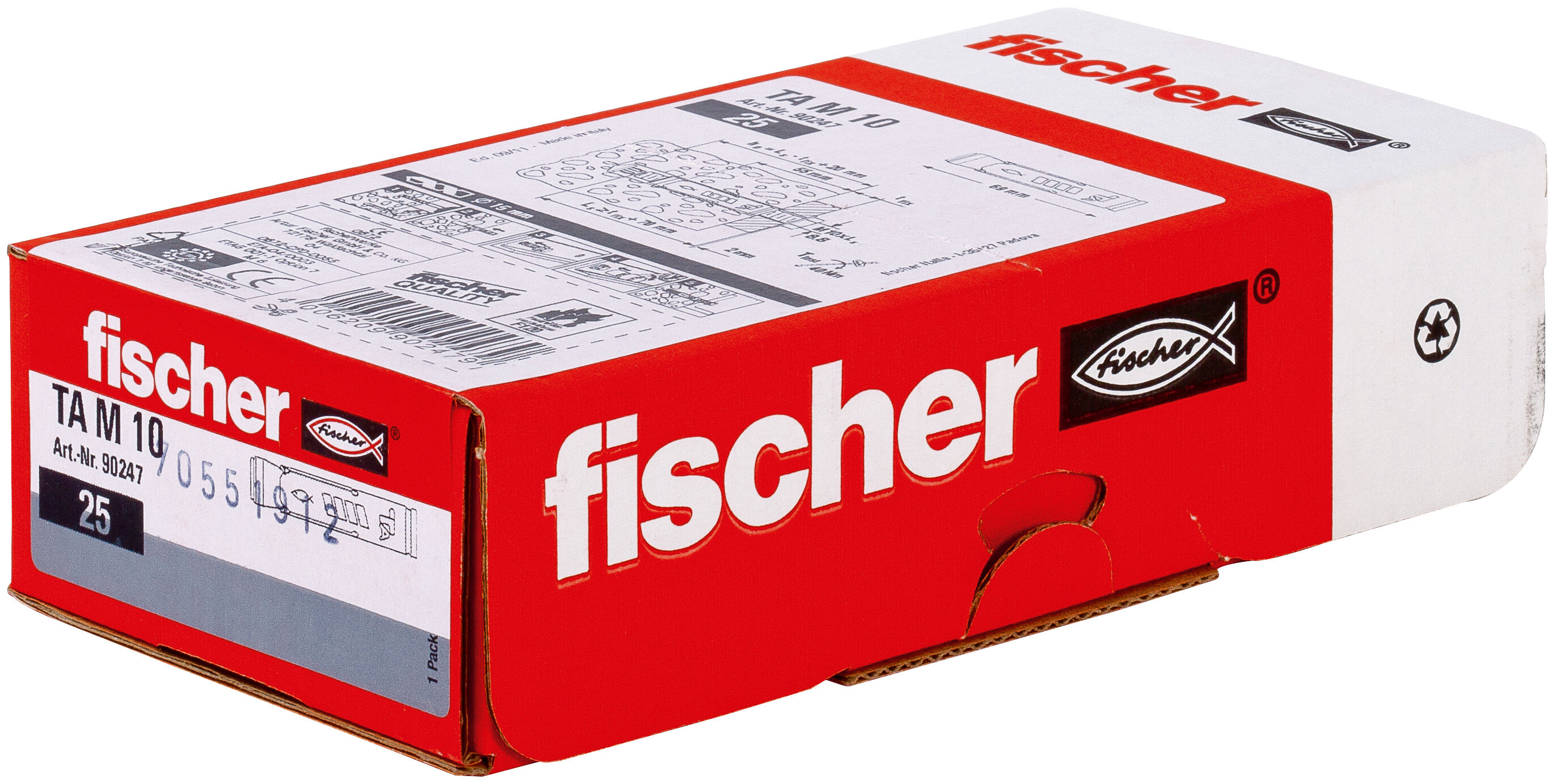 Verpackung: "fischer Schwerlastanker TA M10"