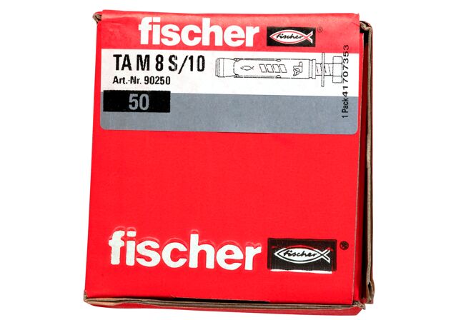 Verpackung: "fischer Schwerlastanker TA M8 S / 10"