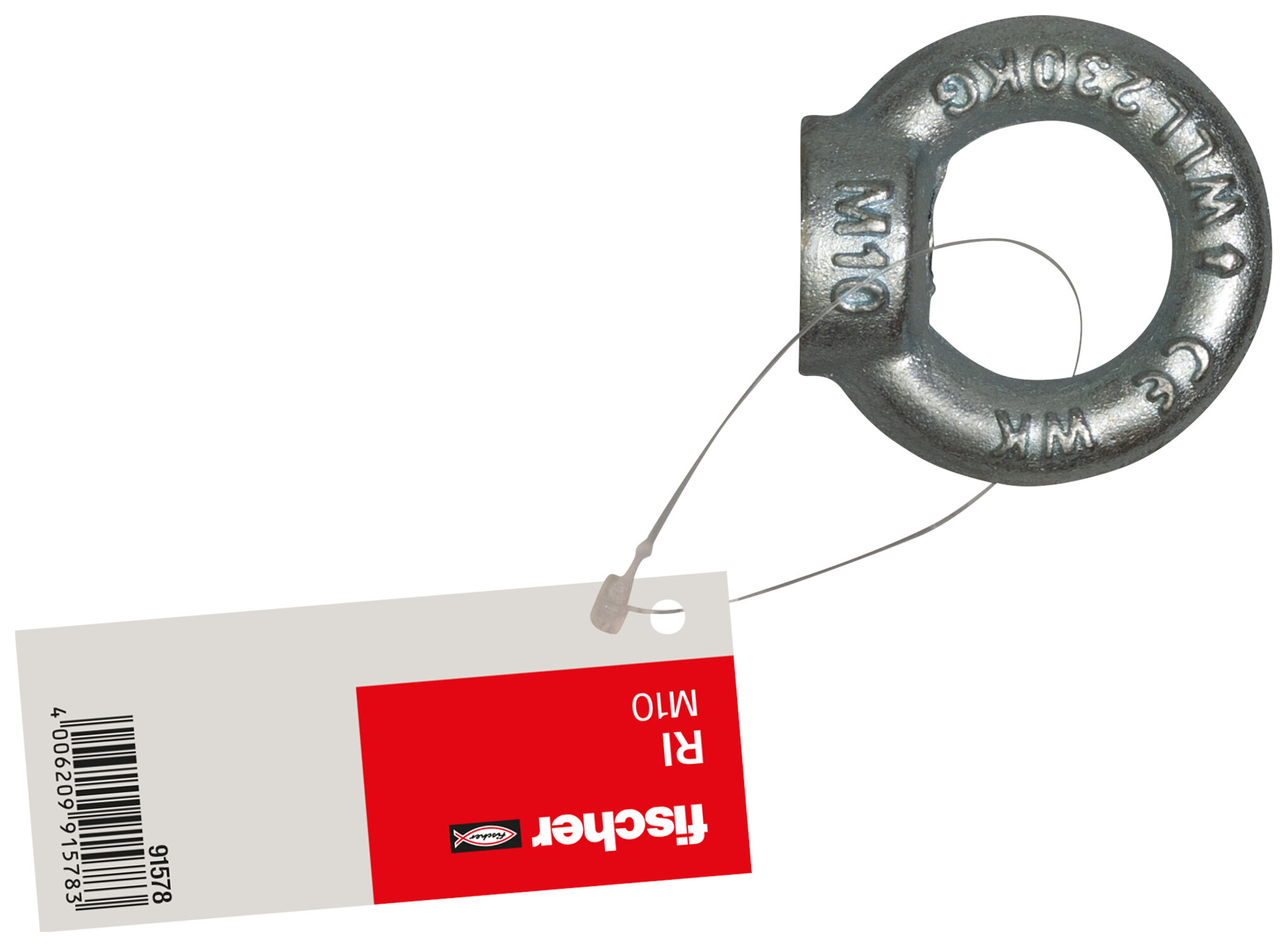 Packaging: "fischer Ring nut RI M10 E"
