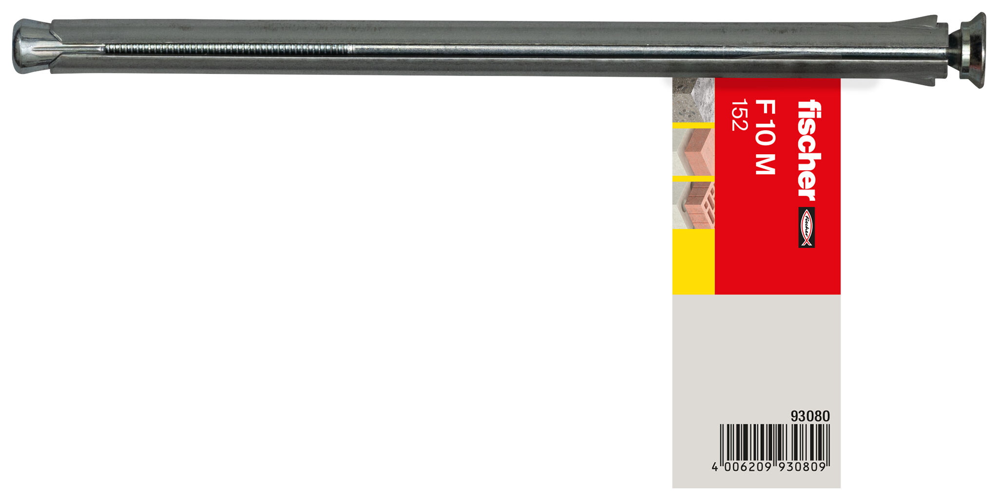 Packaging: "fischer Metal frame fixing F 10 M 152 E item pricing"
