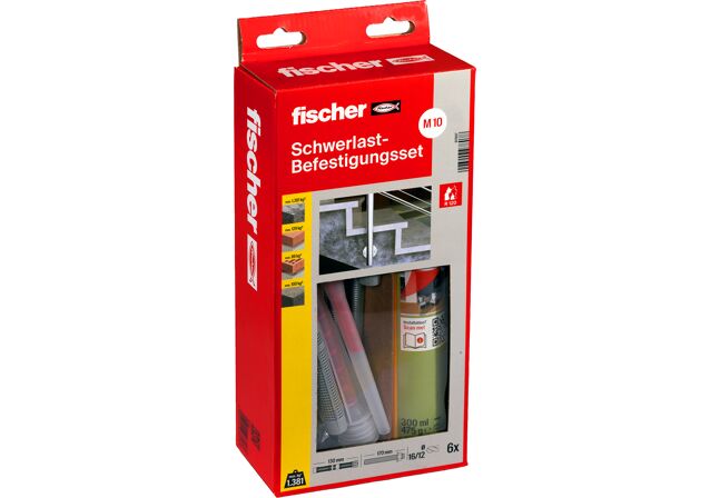 Produktbild: "fischer Schwerlast-Befestigungsset Ankerstange M10"