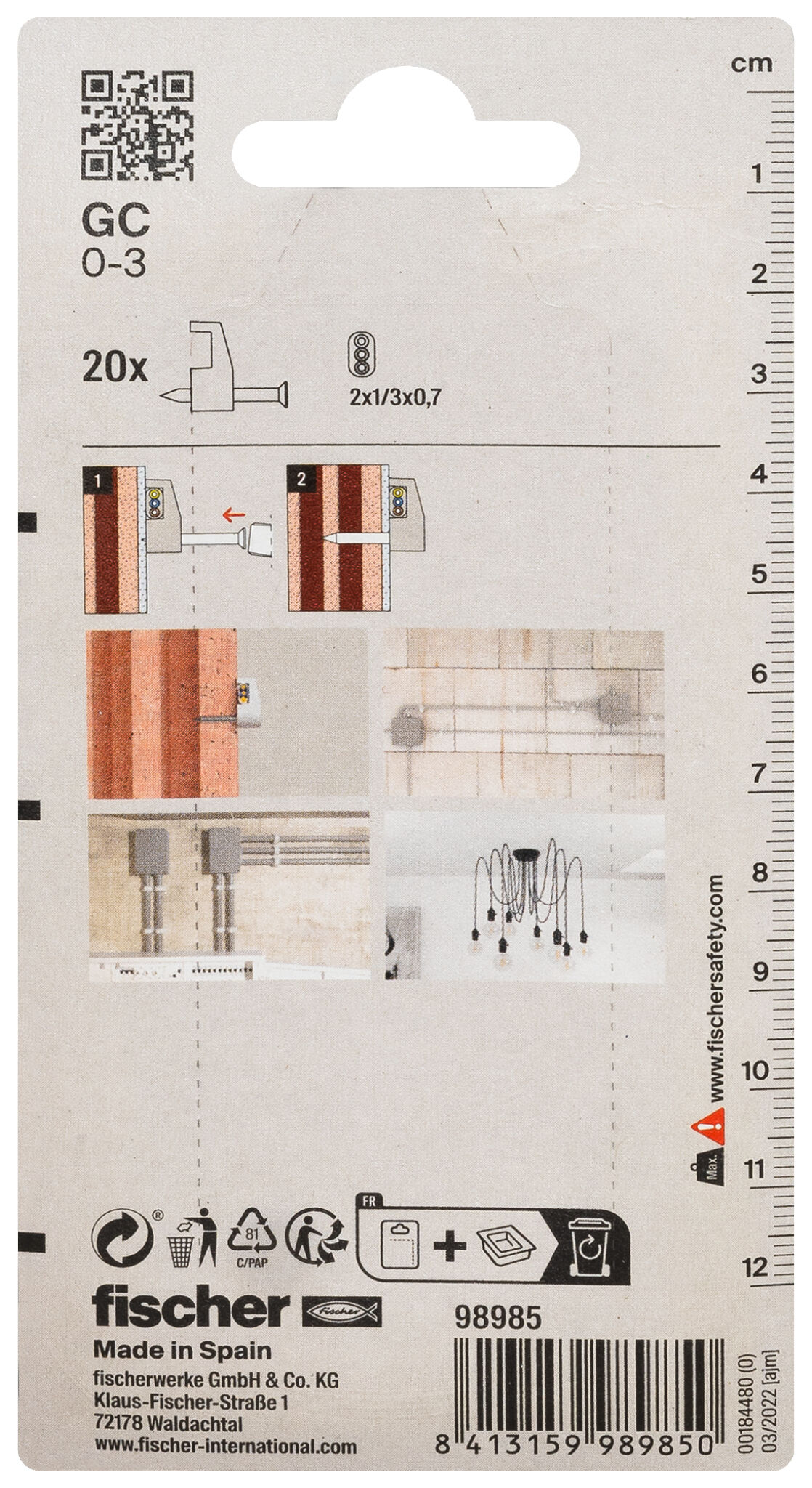 Packaging: "GC 0-3 K NV"