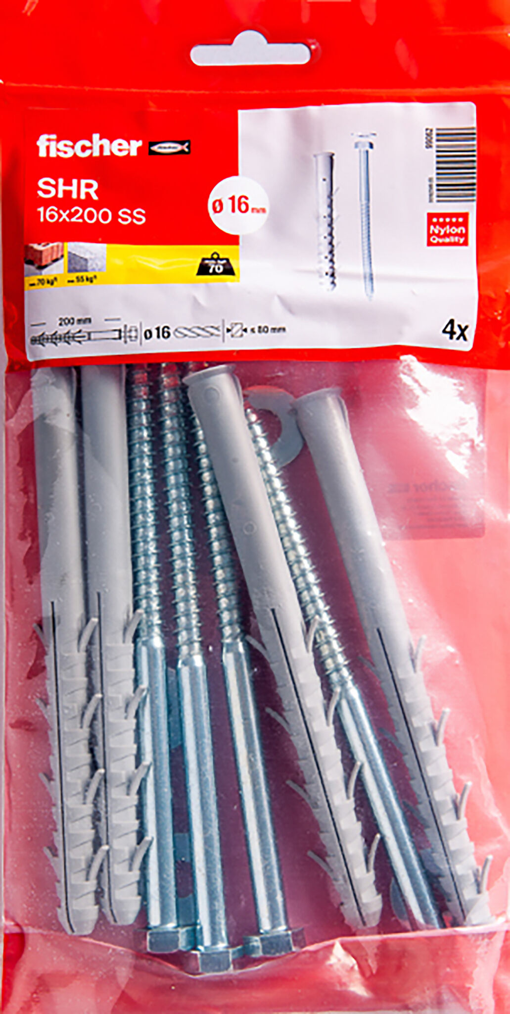 Packaging: "S 16 H 200 RSS /4B"