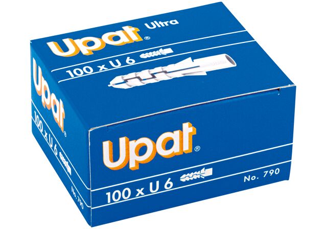 Verpackung: "Upat Spreizdübel ULTRA U 6"