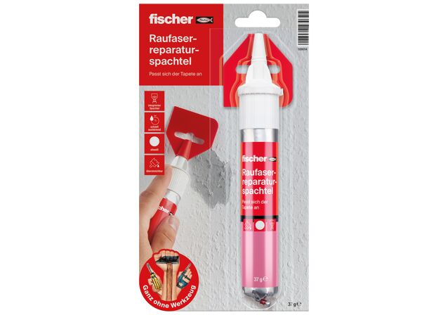 Packaging: "fischer woodchip repairfiller"