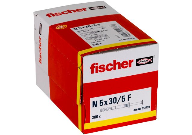 Packaging: "fischer 해머픽스 N 5 x 30/5 F (200)"