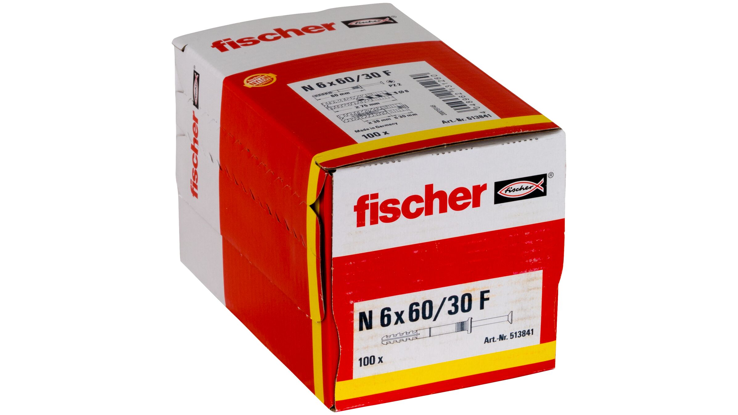 Fischer Hammerfix N 6 X 60 30 F With Flat Head Gvz fischer-hammerfix-n-6-x-60-30-f-with-flat-head-gvz