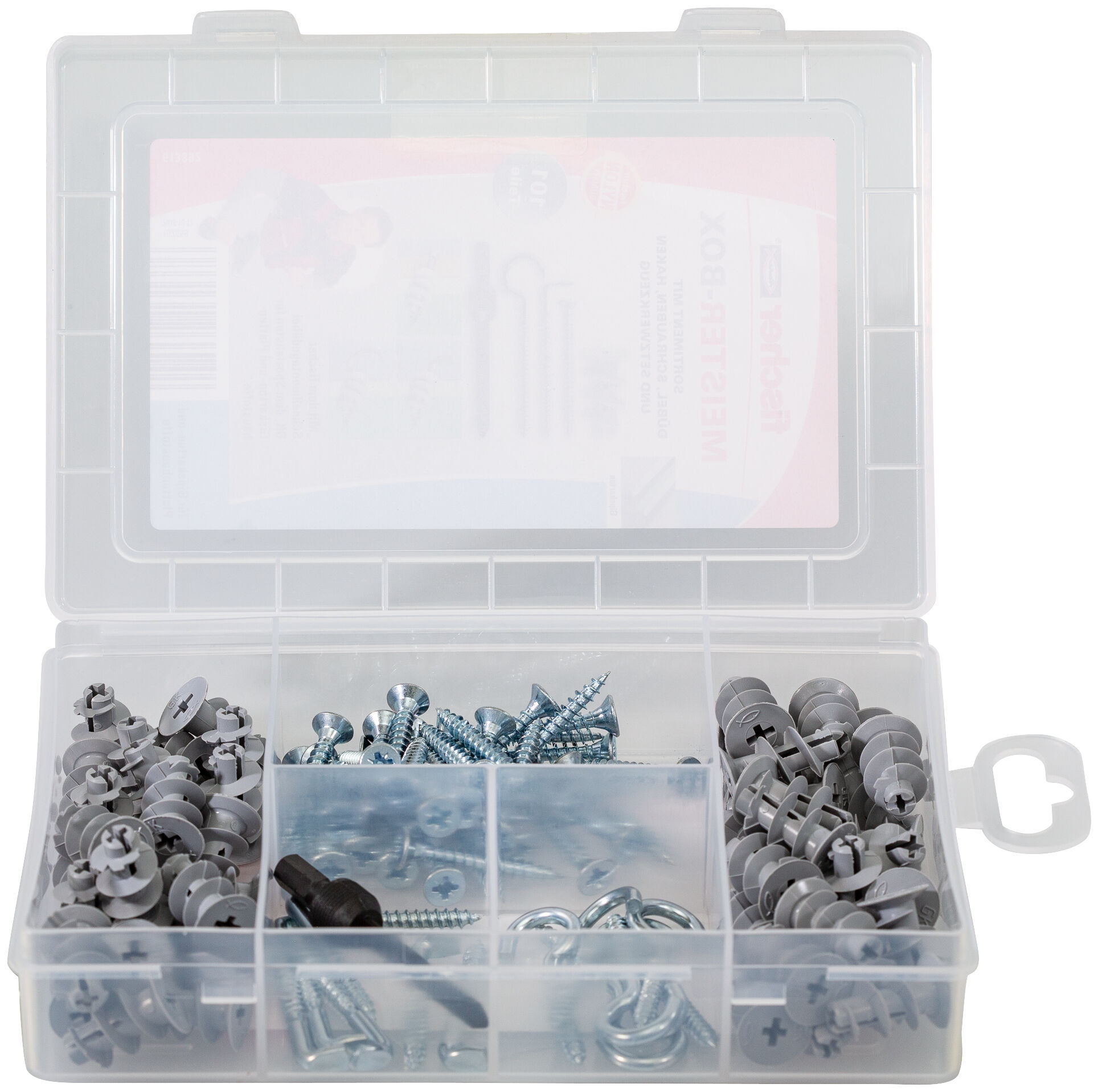 Product Picture: "fischer Meister-Box GK + Screws + Hooks"