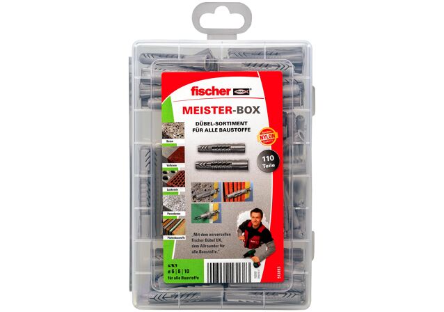 Packaging: "fischer Meister-Box UX/UX R"