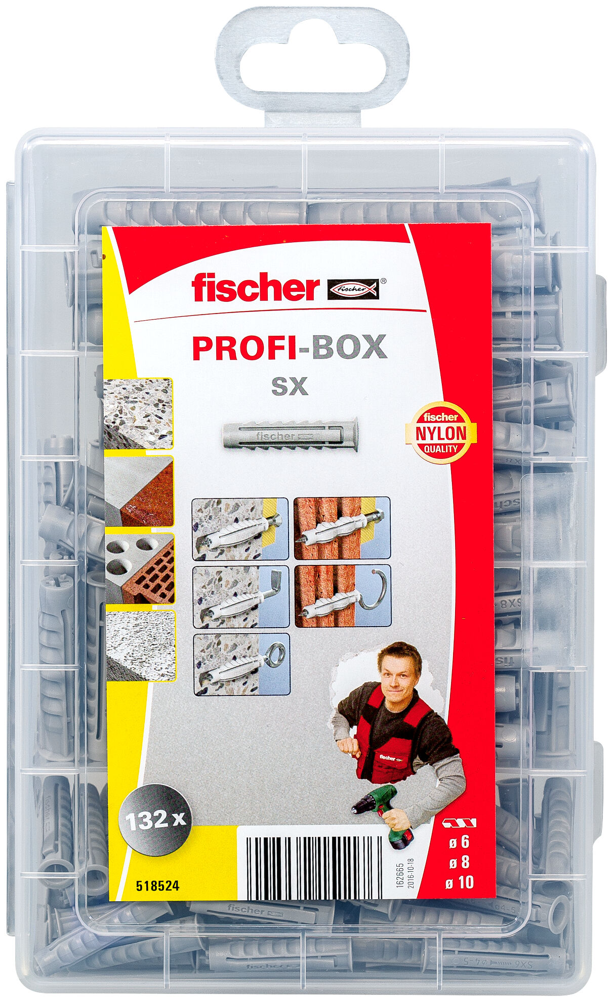 Packaging: "fischer Profi-Box SX"