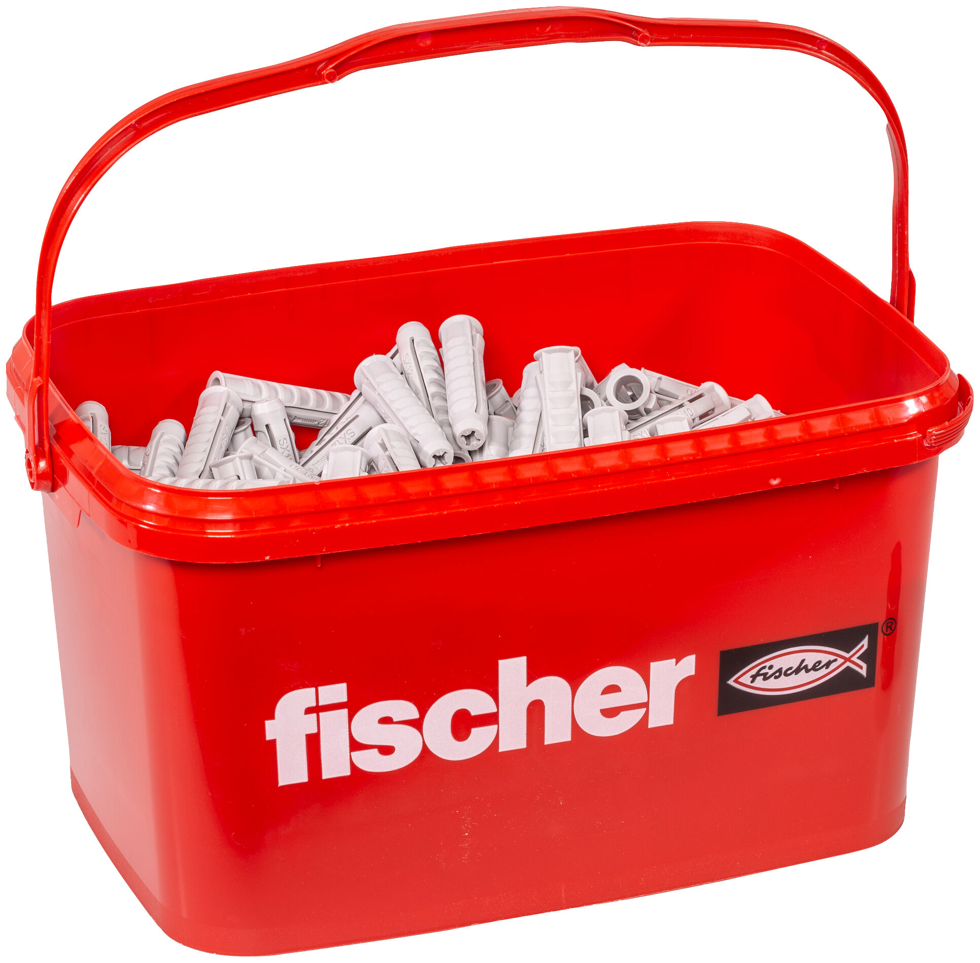 Packaging: "fischer Expansion plug SX 12 in bucket"