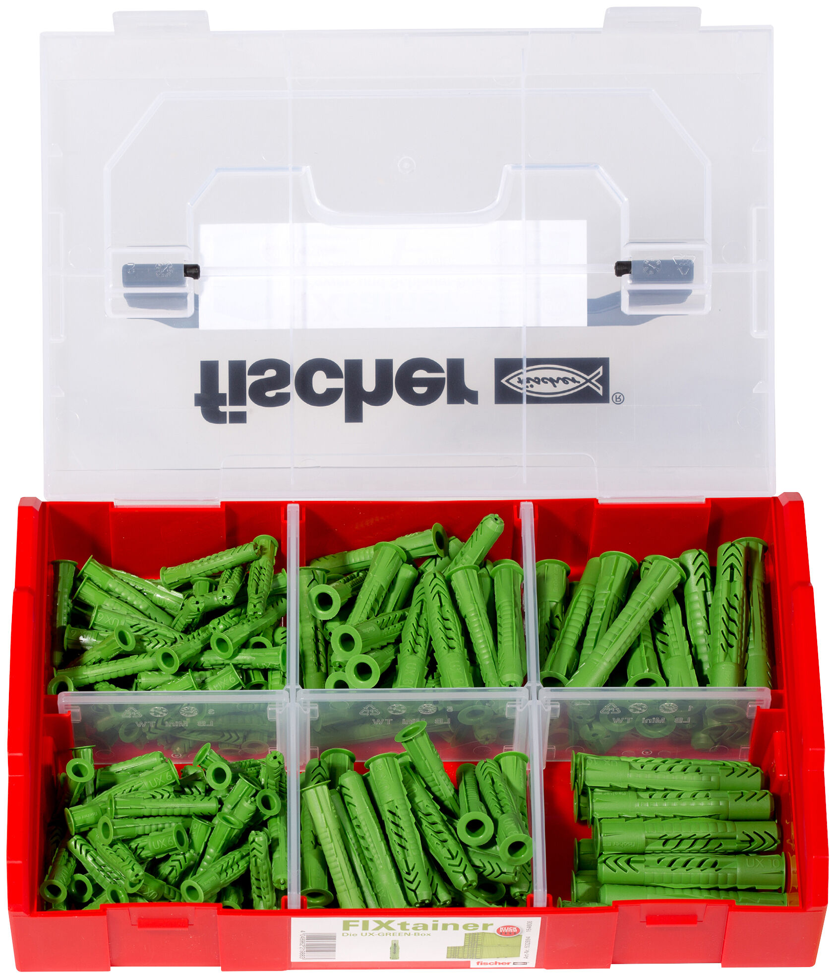Product Picture: "fischer FixTainer - UX Green box"