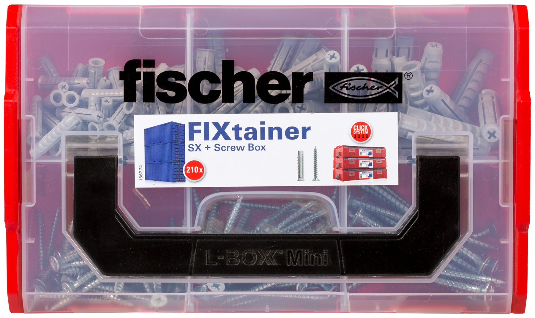 Product Picture: "fischer FixTainer - SX and screws"