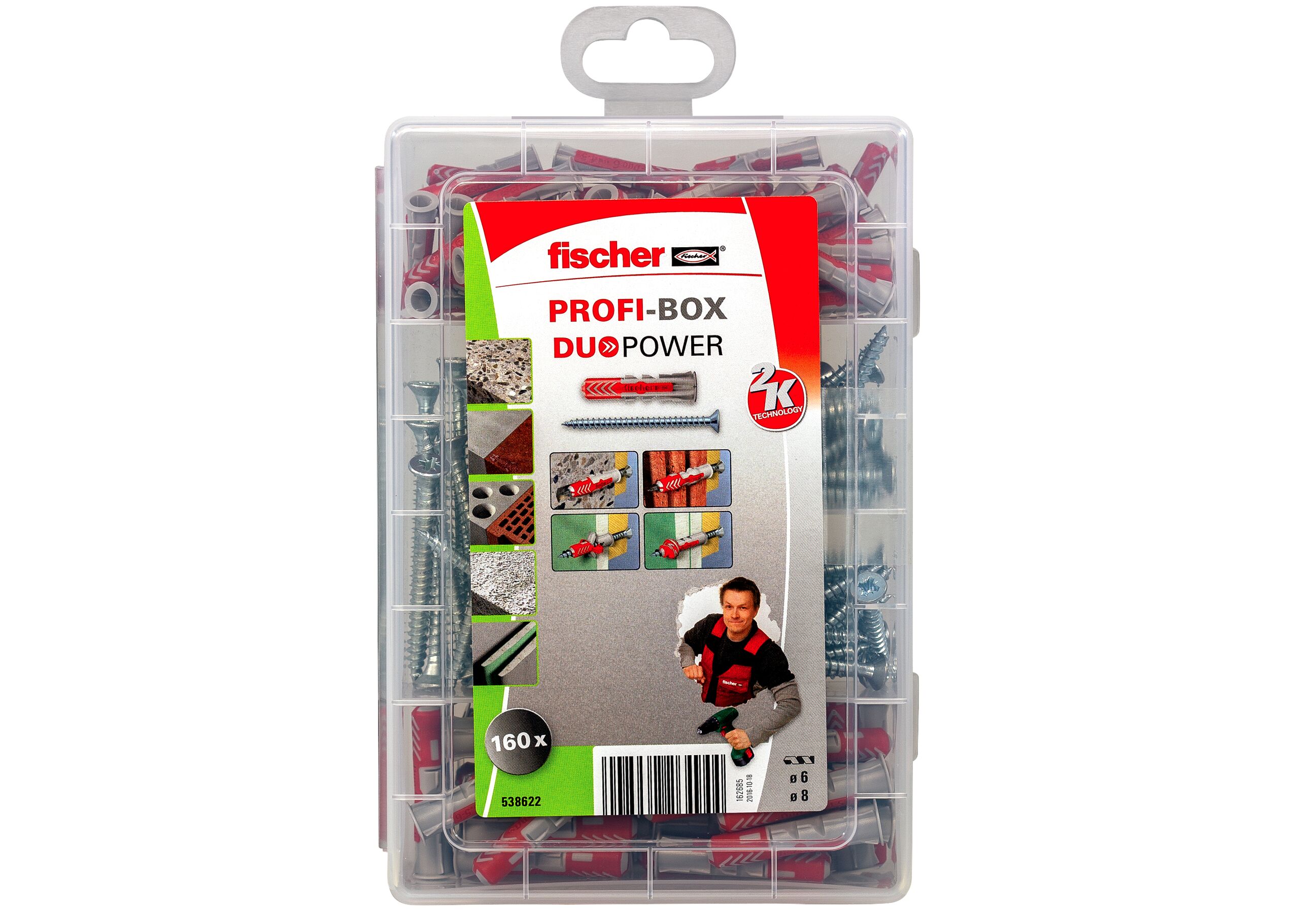 fischer Profi-Box DuoPower + Screws