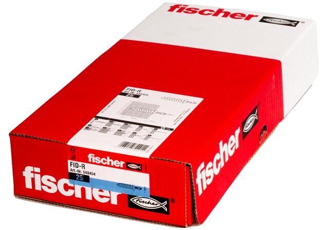 Συσκευασία: "fischer FID-R Θερμογαλβανισμένο ντιζοστρίφωνο μόνωσης"