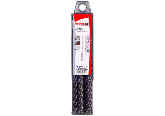Packaging: "fischer Hammer drill Quattric II 10/100/165 S XP10"