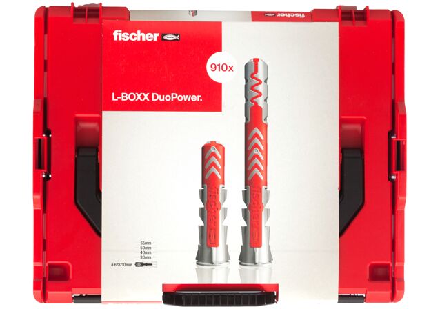 Packaging: "fischer L-BOXX DuoPower (910) NV"