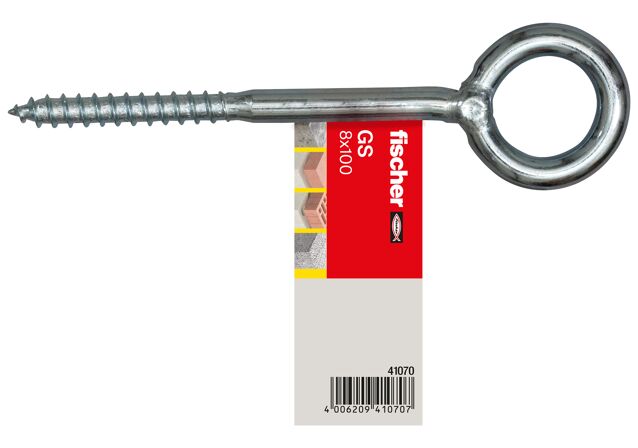 Packaging: "fischer Eye screw GS 8 x 100 E item pricing"