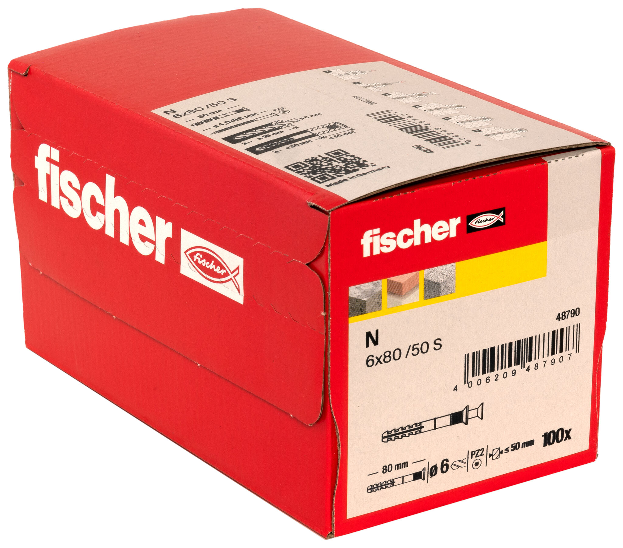 Packaging: "fischer Pipe clamp FRSN 25 - 28 M8/M10"