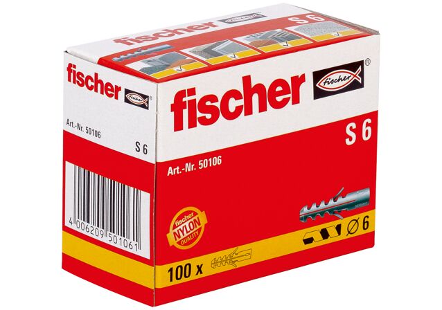 Larach y Cia : Taco Expan-Nylon Fischer S6 6mm