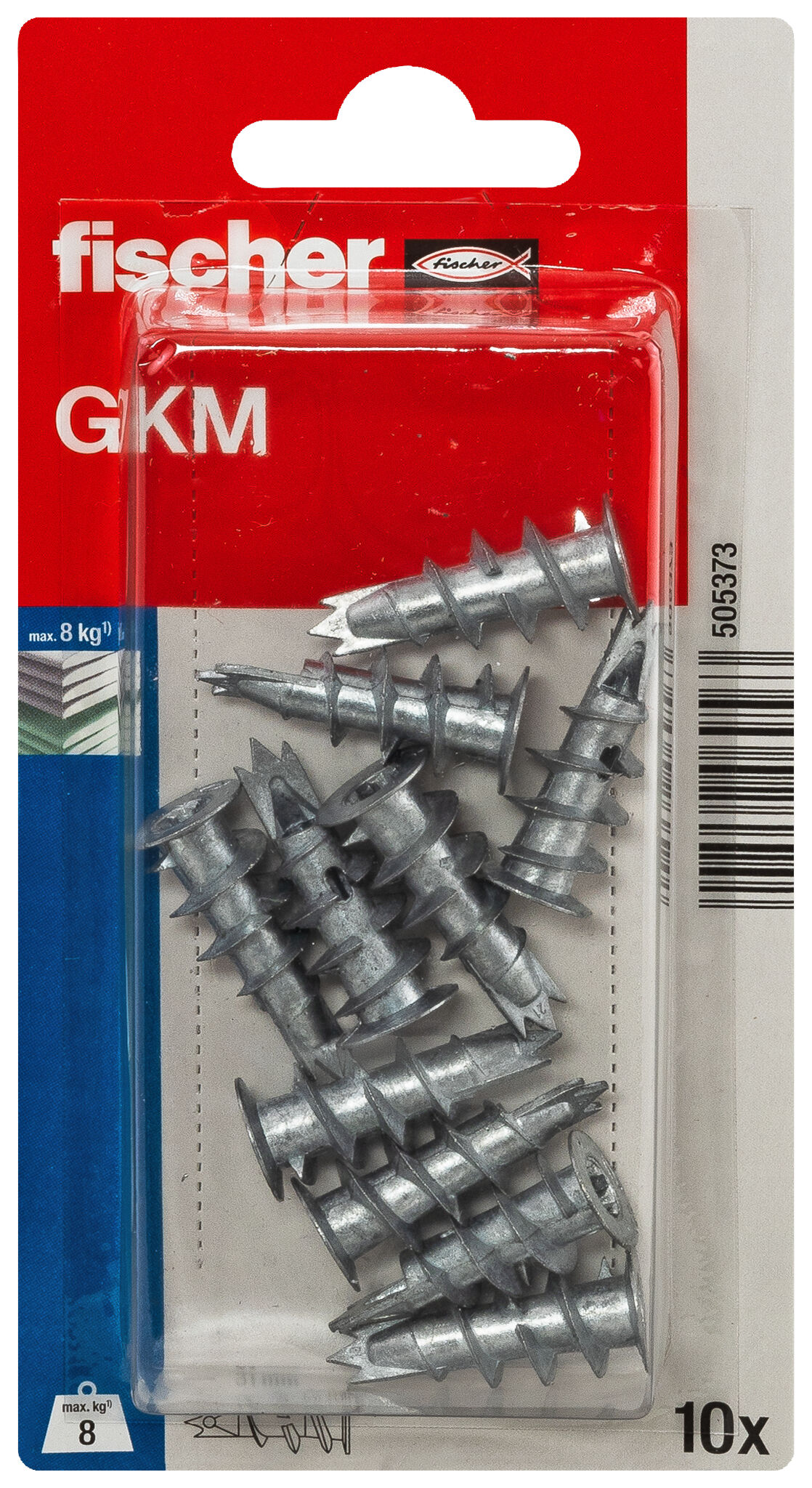 Cheville autoperceuse fischer GKM